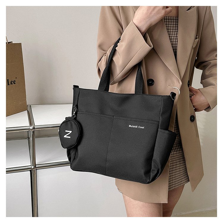 Mala Tiracolo em Lona – Mala de Ombro Feminina Casual