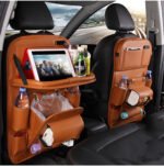 Organizador para Banco de Carro em Pele PU – Bolsa Multifunções com Tabuleiro - Image 10