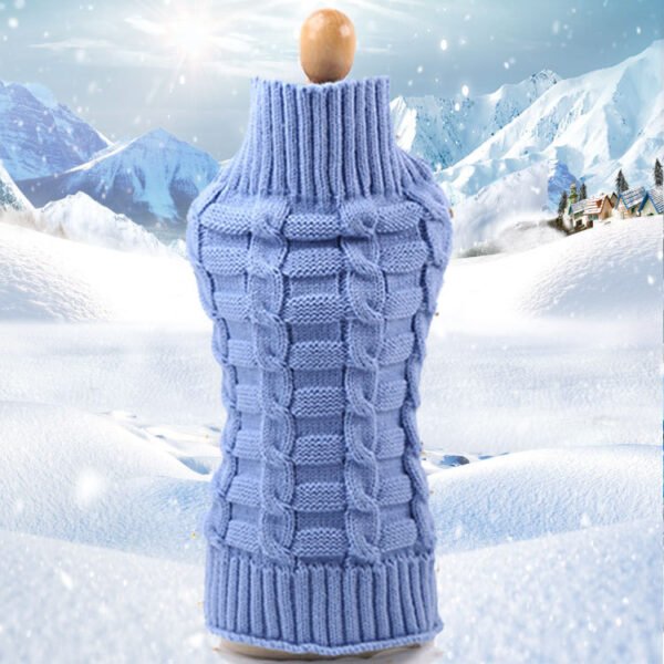 Camisola de Malha para Cão – Roupa de Inverno para Animais de Estimação