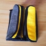 Toalha de Microfibra Dupla Face para Lavagem e Secagem do Carro - Image 5