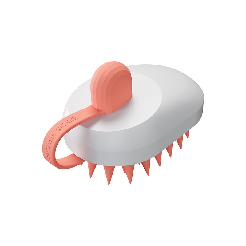 Escova de Banho em Silicone para Cão e Gato – Massagem e Remoção de Pelo