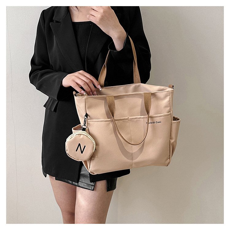 Mala Tiracolo em Lona – Mala de Ombro Feminina Casual