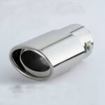 Ponteira de Escape em Aço Inox para Carro – Saída Cromada Universal