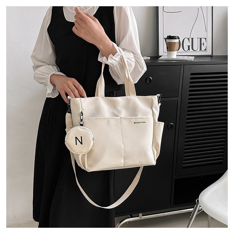 Mala Tiracolo em Lona – Mala de Ombro Feminina Casual