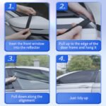 Cortinas de Sol para Janelas do Carro – Rede Anti-UV e Anti-Mosquitos (Frente e Trás) - Image 4