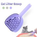 Pá para Areia de Gato com Suporte – Limpeza Fácil da Caixa de Areia