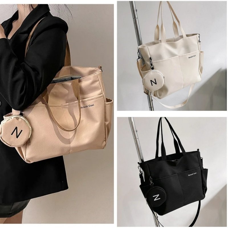 Mala Tiracolo em Lona – Mala de Ombro Feminina Casual
