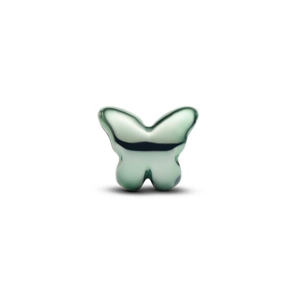 Pandora – Charm Borboleta em Prata 925 com Esmalte Verde (794783C01)