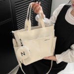 Mala Tiracolo em Lona – Mala de Ombro Feminina Casual - Image 6