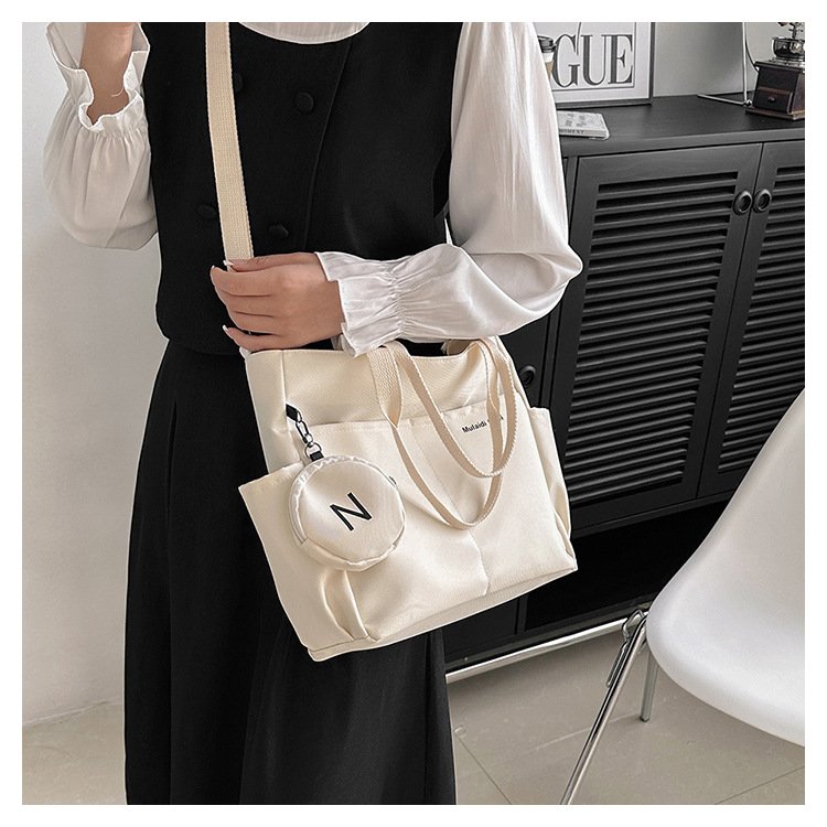 Mala Tiracolo em Lona – Mala de Ombro Feminina Casual