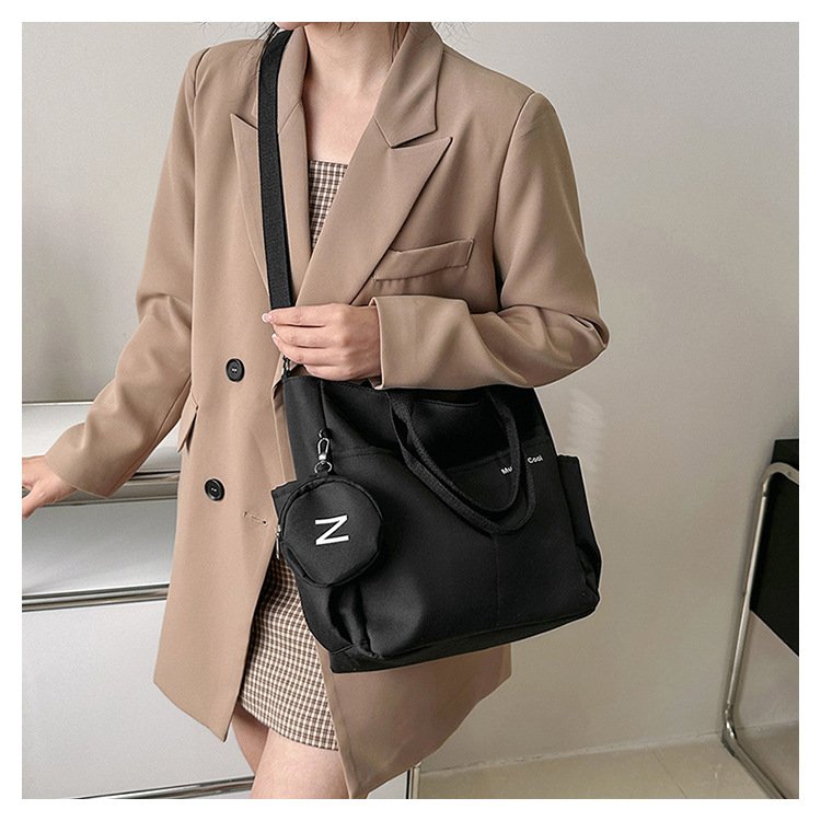 Mala Tiracolo em Lona – Mala de Ombro Feminina Casual