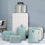 Conjunto de 8 Organizadores de Mala de Viagem – Cubos para Roupa, Roupa Interior e Sapatos - Image 6