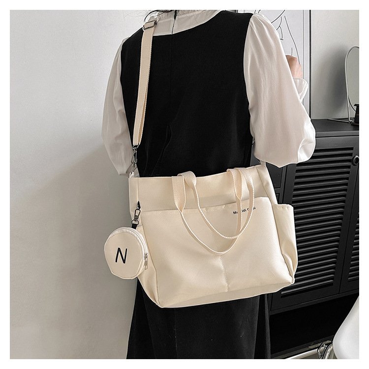 Mala Tiracolo em Lona – Mala de Ombro Feminina Casual