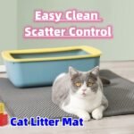 Tapete para Caixa de Areia de Gato – Impermeável e Fácil de Limpar