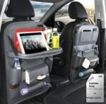 Organizador para Banco de Carro em Pele PU – Bolsa Multifunções com Tabuleiro - Image 2