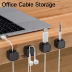 Clipes Magnéticos para Cabos – Organizador de Fios Debaixo da Secretária - Image 8