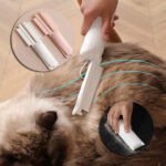 Escova Removedora de Pelo para Cão e Gato – Pente de Massagem e Tosquia - Image 2