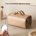 Bolsa de Cosmética Dobrável de Grande Capacidade – Nécessaire de Viagem Impermeável - Image 4