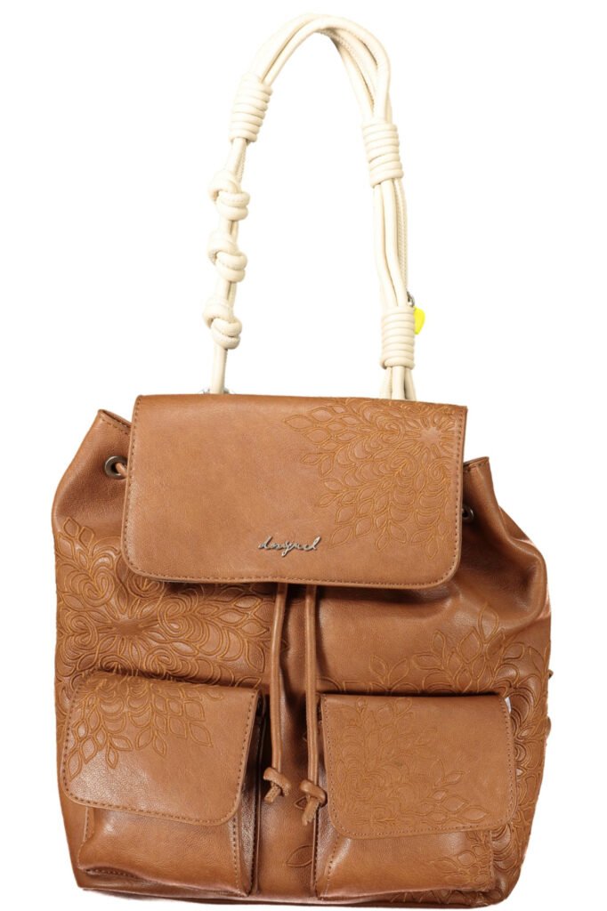 Desigual Sierra Prisa – Mini Mochila Castanha