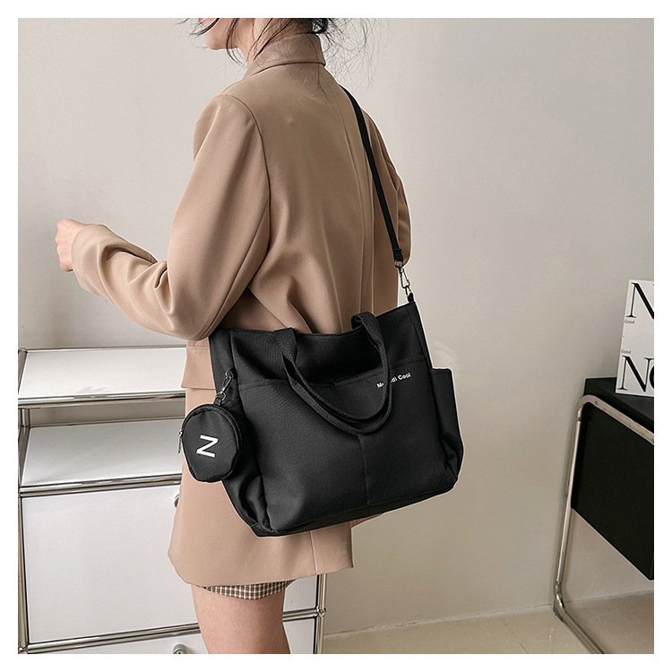 Mala Tiracolo em Lona – Mala de Ombro Feminina Casual