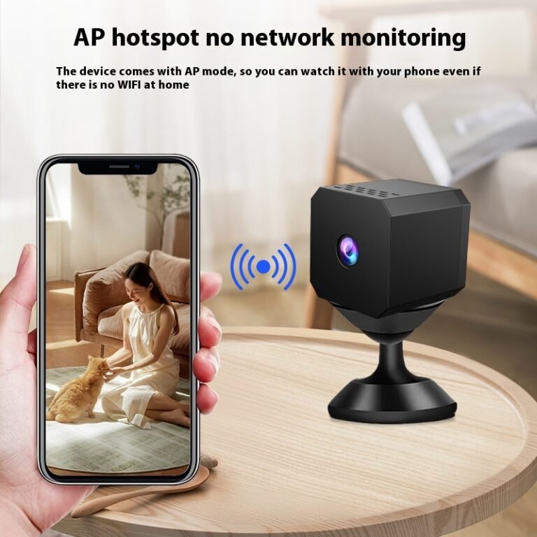 Mini Câmara Wi‑Fi F1 480p para Segurança e Registo — imagem oficial CJ