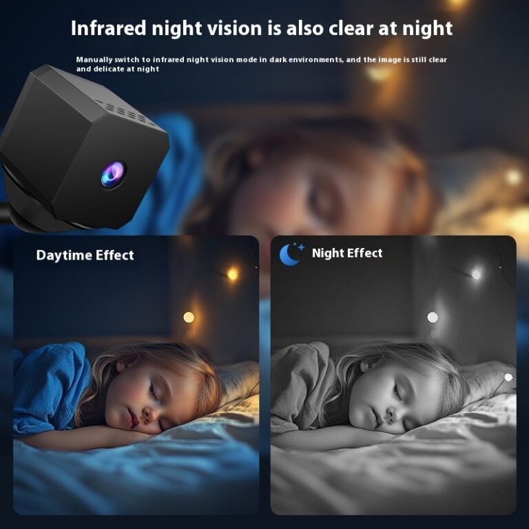 Mini Câmara Wi‑Fi F1 480p para Segurança e Registo — imagem oficial CJ