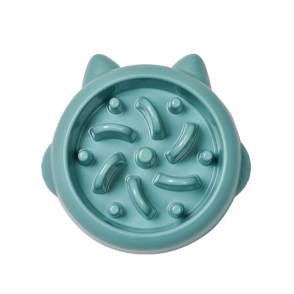 Comedouro Lento para Cão e Gato — Verde