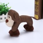 Conjunto de 3 Peluches com Apito para Cão — Elefante, Macaco e Caniche
